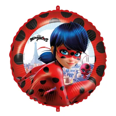 Procos Fóliový balón - Miraculous Ladybug kruh cm