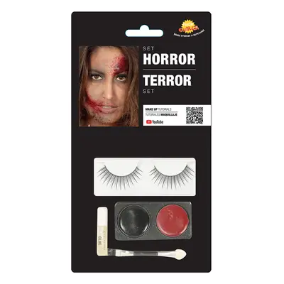 Guirca Horror Make-up set černo/červený