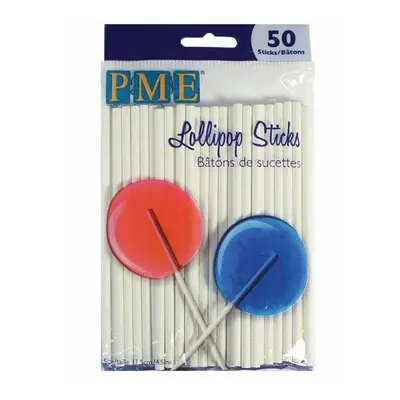 PME Tyčky (špejle) na cake pops a lízátka ks - 11,5 cm