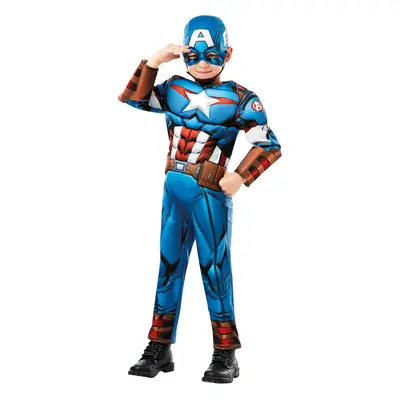 Rubies Kostým Captain America dětský deluxe