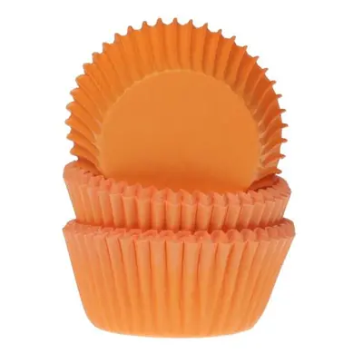 Cakesupplies Mini košíčky na muffiny oranžové ks