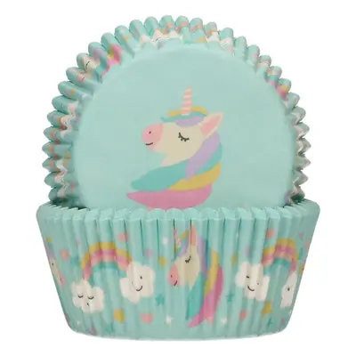 Cakesupplies Košíčky na pečení - Modré Unicorn ks