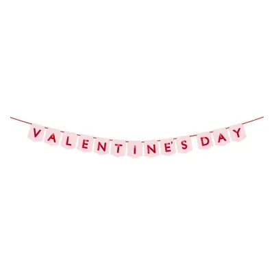 PartyDeco Banner - Valentines Day 150x13 cm