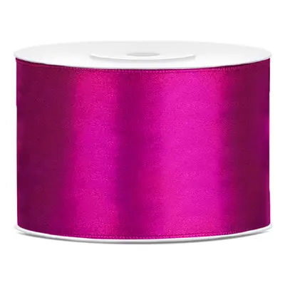 PartyDeco Saténová stuha - fuchsia mm / m