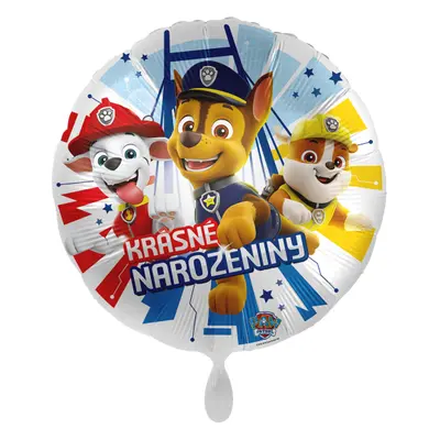 Premioloon Fóliový balón - Krásné narozeniny Paw Patrol