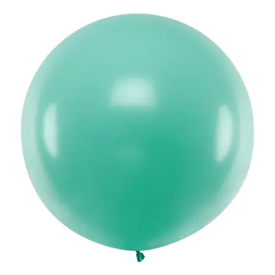 PartyDeco Kulatý latexový Jumbo balón m - lesní zelená