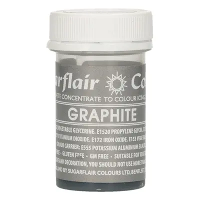 Cakesupplies Gelová barva Graphite - Grafitová g