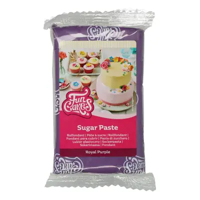 Cakesupplies Fialový rolovaný fondant Royal Purple (barevný fondán) g