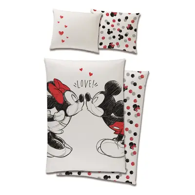 Carbotex Ložní povlečení - Mickey & Minnie Mouse x cm