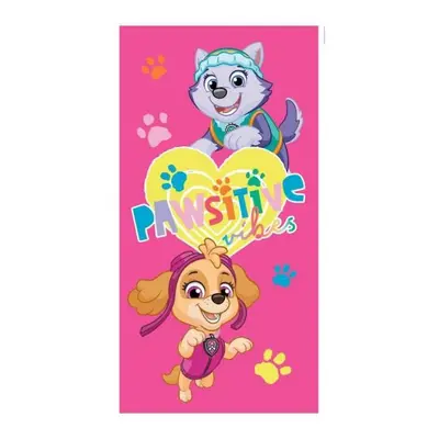 Podmix Dětská osuška - Paw Patrol, Skye pink