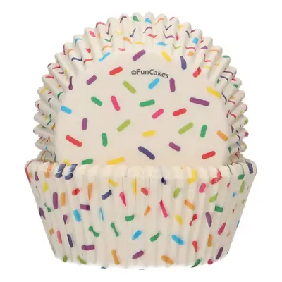 Cakesupplies Košíčky na pečení - Párty Sprinkles ks