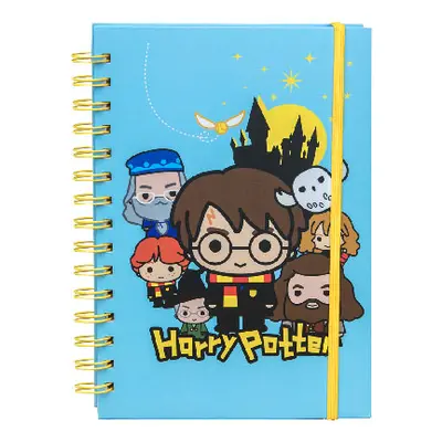 Distrineo Zápisník Harry Potter Kawaii - modrý