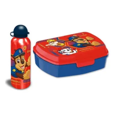 Kids Licensing Set box na svačinu + láhev - Paw Patrol