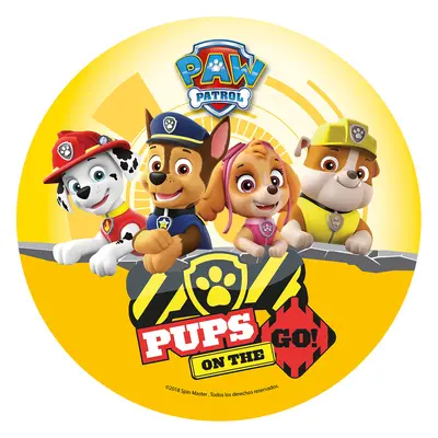 Dekora Jedlý papír - Paw Patrol Pups on the go cm