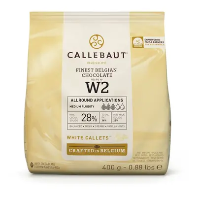 Callebaut čokoláda - Bílá 28% g