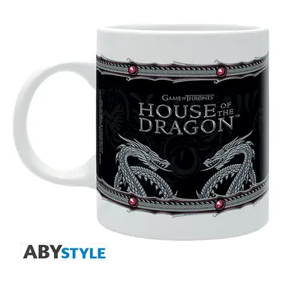 Abysse Corp Hrnek House of Dragon - Rod Draka stříbrný drak ml