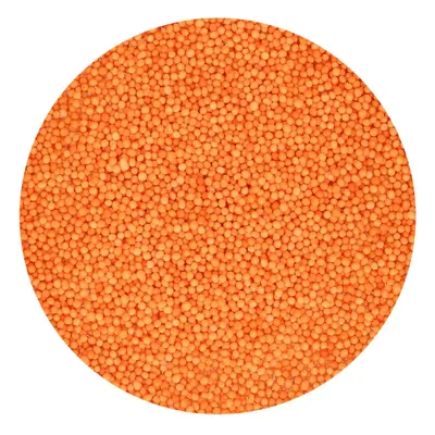 Cakesupplies Cukrové kuličky Nonpareils Orange - Oranžové g