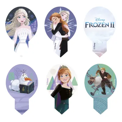 Dekora Sada jedlých dekorací na dort - Frozen II 6,5 x cm