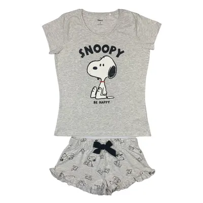 Eplus Dámské pyžamo - Snoopy šedé