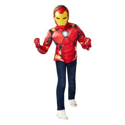 Rubies Dětský top s maskou - Iron Man