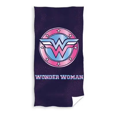 Carbotex Osuška - Wonder Woman fialová x cm