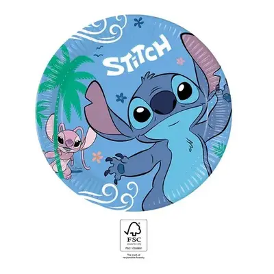 Procos Papírové talíře - Stitch cm ks