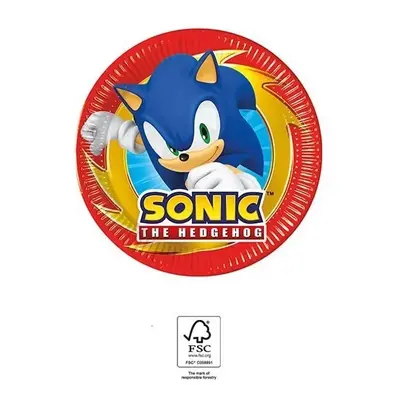 Procos Kompostovatelné talíře - Sonic 20cm 8ks