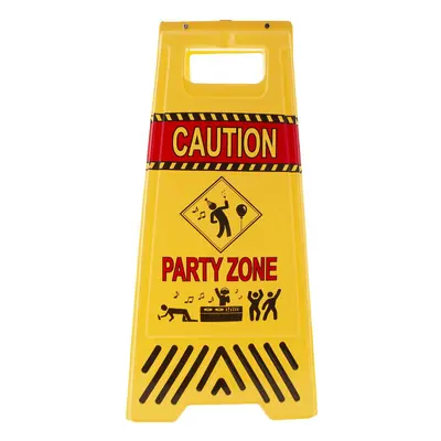 Espa Párty cedule - Caution Party Zone