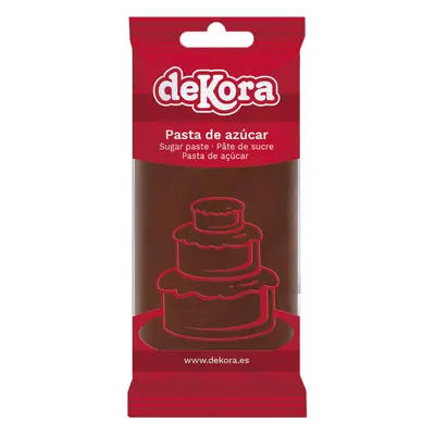 Dekora Rolovaný fondant - hnědý g