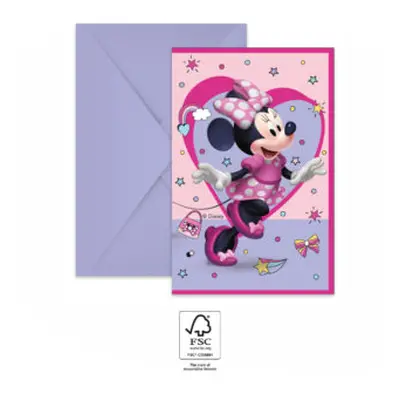 Procos Pozvánky - Disney Minnie Mouse ks