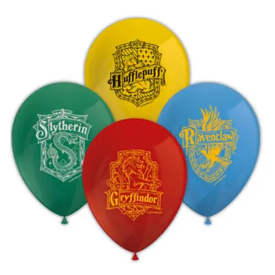 Procos Sada latexových balonů - Harry Potter fakulty ks