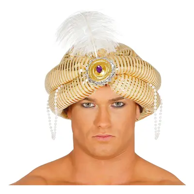 Guirca Turban - Maharadža (zlatý)