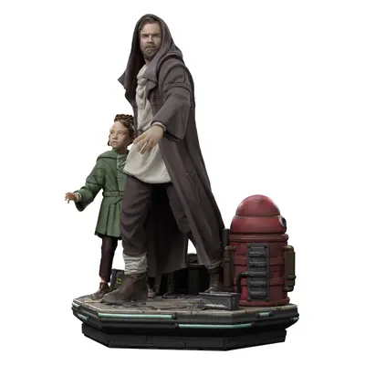 IRON STUDIOS - OBI-WAN AND YOUNG LEIA DELUXE - STAR WARS - ART SCALE 1/10