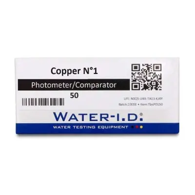 Water I.D. tablety pro PoolLab pro měření mědi Copper 1 50 tablet