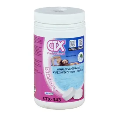 AstralPool CTX-343 TRIPLEX 3v1 (chlór, flokulant, algicid) 20g tablety 1 kg