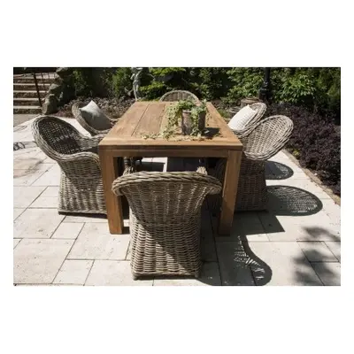 Vimine Natural Wicker® Zahradní souprava nimes teak iv