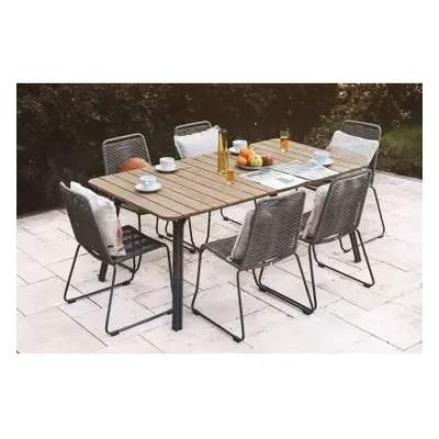 Zumm Garden Furniture® Zahradní souprava simi 180 cm eukalyptus i