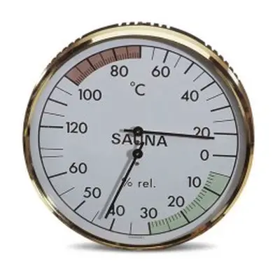 EOS saunový teploměr a vlhkoměr Basic 100 mm