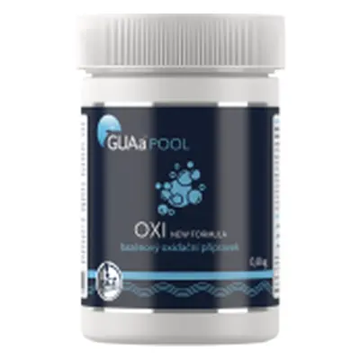 GUAa POOL oxi new formula bezchlórový oxidační přípravek 0,8 kg