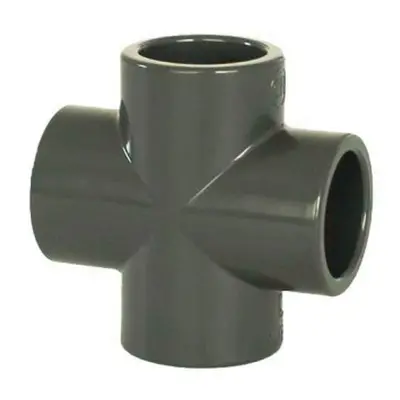 PVC tvarovka - Kříž 40 mm