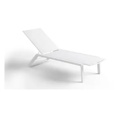 Zumm Garden Furniture® Zahradní lehátko murcia bílé