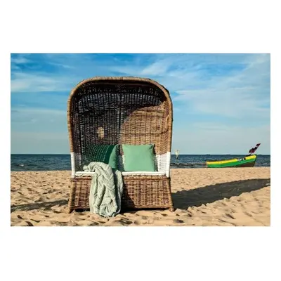 Vimine Natural Wicker® Ratanový/plážový koš st tropez duo