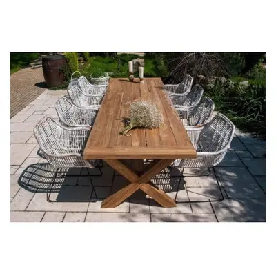 Vimine Natural Wicker® Zahradní souprava lyon teak iii