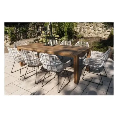 Vimine Natural Wicker® Zahradní souprava nimes teak vi