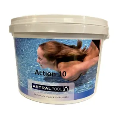 AstralPool ACTION-10 10v1 (chlór, flokulant, algicid atd.) 200g tablety 5 kg