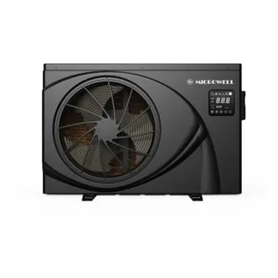 Microwell bazénové tepelné čerpadlo HP 1500 Black Inverter 15,4 kW