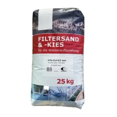 Wolf Muller Quartzsande filtrační písek 25 kg 0.4 - 0.8 mm