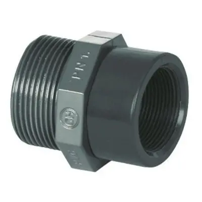 PVC tvarovka - Redukce 1 1/2“ ext. x 1/2“ int.