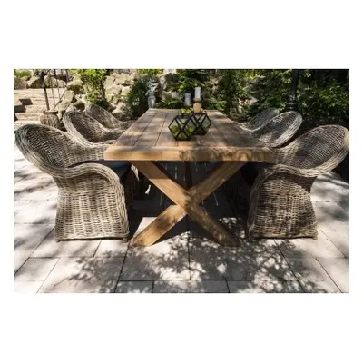 Vimine Natural Wicker® Zahradní souprava lyon teak viii