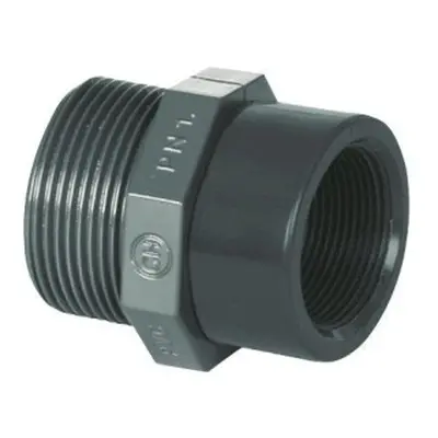 PVC tvarovka - Redukce 1 1/2“ ext. x 2“ int.